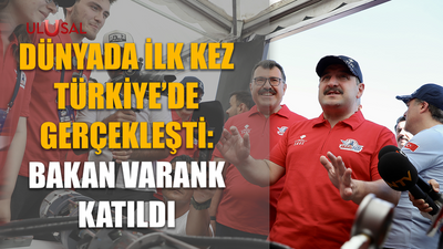 Dikey inişli roket yarışması: Bakan Varank katıldı